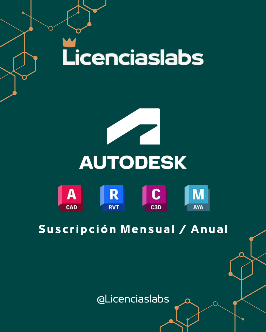 Autodesk Software Licencia Original