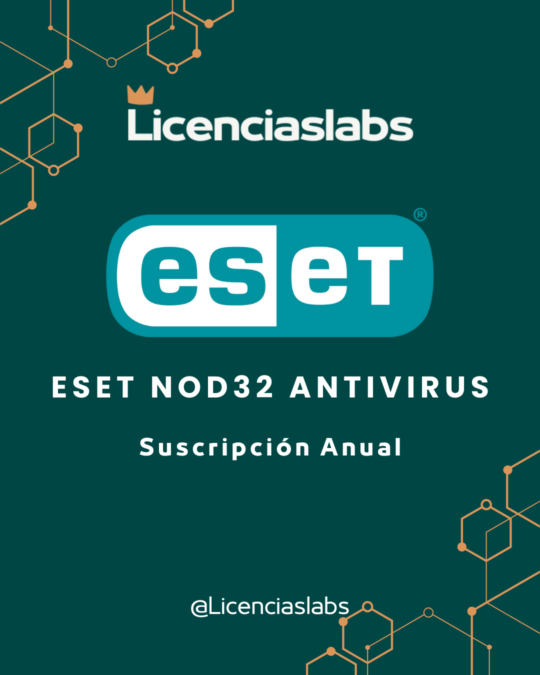 ESET NOD32 Antivirus Licencia Original