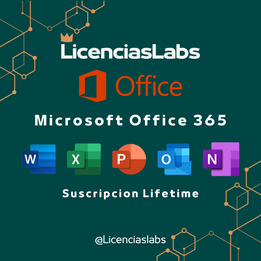 Microsoft Office 365 Licencia 100% Original Lifetime